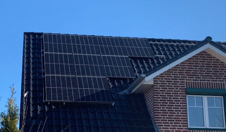 PV-Anlage für ein Einfamilienhaus in Klempau