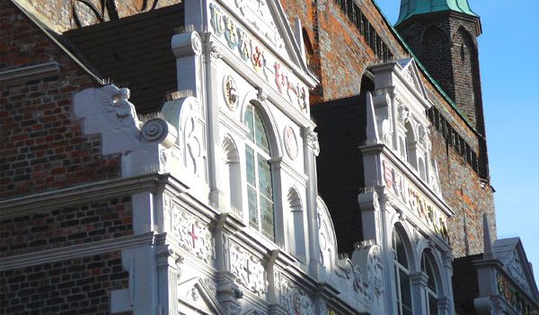 Rathaus Lübeck Dacheindeckung