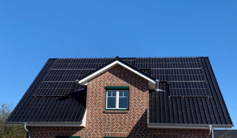 PV-Anlage für ein Einfamilienhaus in Klempau