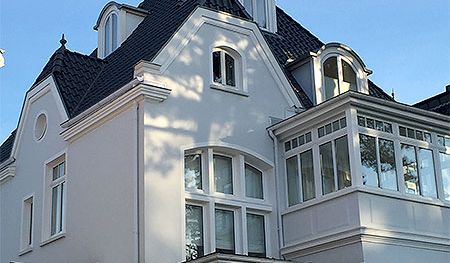 Ziegeldächer Seevilla Travemünde