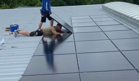 PV-Anlage für ein Firmengebäude in Lübeck